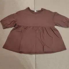 【最終値下げ】ブラウン フレア Tシャツ 半袖
