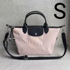 新品 LONGCHAMP ロンシャン ル プリアージュハンドルバッグ S ピンク