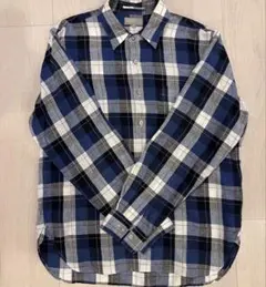 【マーガレットハウエル】 mhl. シャツ タータン チェック リネンシャツのサムネイル