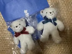 新品　familiar ファミリア　マスコットベアーミニ　バッグチャーム　くま