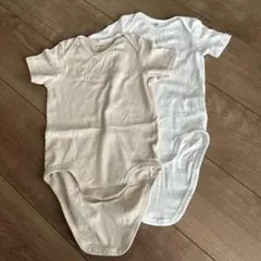 [美品]H&M　半袖ボディースーツ90センチ　セット