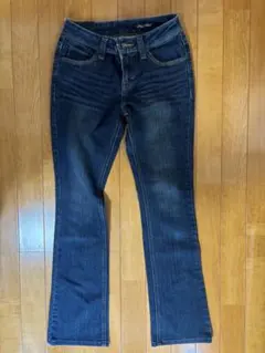 Nasty Gal ダークブルー フレアパンツ