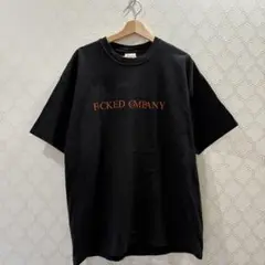 Hanes F*CKED COMPANY ブラック Tシャツ XL