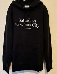 Saturdays New York City ブラックパーカーLサイズのサムネイル
