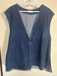 デニム ベスト