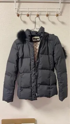 美品✴︎PRIDE/プライド/フーデッドダウンコート/切り替えデザイン/38