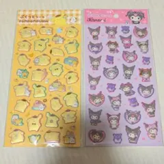 ぷくっとシール　ポムポムプリン　クロミ　サンリオ