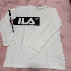 FILA ロングスリーブTシャツ 160サイズ ホワイト