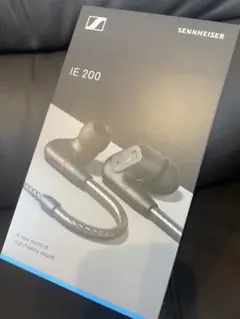 SENNHEISER IE200 イヤホン ブラック 品番：700249 - メルカリ