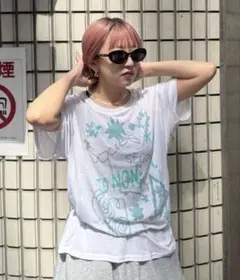 【JEANASIS】イラストシアーTシャツ/455522のサムネイル