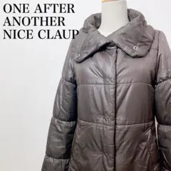 ワンアフターアナザーナイスクラップ 肉厚 防寒 ビッグカラー 中わたロングコートのサムネイル