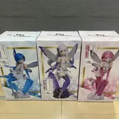 リゼロ　ジュエルプリンセス セット エミリア レム ラム