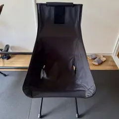 未使用　ヘリノックス　タクティカルチェア　ブラック　ロッキングフット付　セット売 Helinox 家具 Helinox/ヘリノックス Tactical Chair
