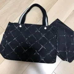 シャネル　旧トラベルライン　トートバッグ　ヴィンテージ