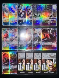 神の島の冒険 万雷 サボ レベッカ ナミ SR 汎用カード デッキ まとめ売り