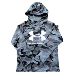 アンダーアーマー パーカー 裏起毛 迷彩柄 150 YLG