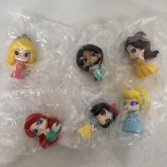 ダイソー ディズニー プリンセス フィギュア 全6種 コンプリートセット