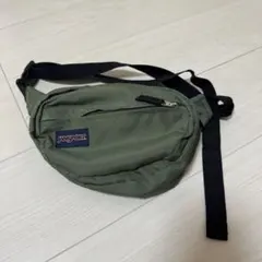 jansport 웨스트 파우치 숄더백 카키 피프스 애비뉴