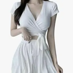 ホワイト セパレート水着 XL