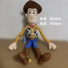 新品タグ付き　ディズニー　トイストーリー　ウッディー　ぬいぐるみ　オマケ付きのサムネイル