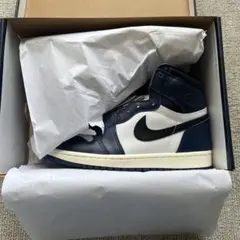 NIKE Air Jordan 1 ネイビー/ホワイト/ブラック