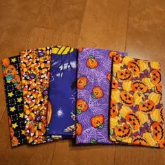商談中⭐ハロウィン柄⭐カットクロス⭐5枚セット⭐　約56×約49.7