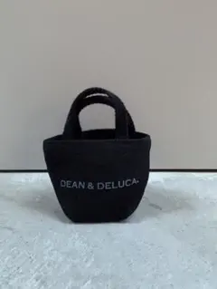 ◆DEAN & DELUCA ブラックミニトートバッグ