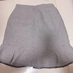 スカート 千鳥柄 L Hudson