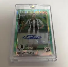 199シリ 直筆サイン ユルディズ topps chrome yildiz