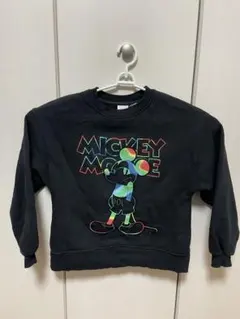 ZARA ミッキーマウス トレーナー ブラック　164