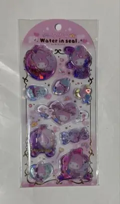 サンリオキャラクターズ マイメロディ マイメロ ウォーターインシール 新品