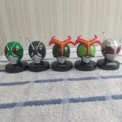 SD仮面ライダー倶楽部 マスクドライダー　シャドームーン&BLACK 消しゴム SD仮面ライダー倶楽部 マスクドライダー シャドームーン&BLACK