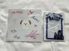 RIIZE   アントン　フォトカードスリーブ　カプセルトイ　　クリアステッカー