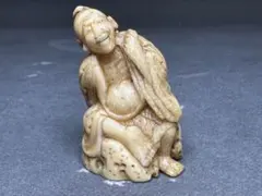 送料無料 堆朱花彫印籠 瑪瑙緒締玉 木彫り根付 提げ物 - メルカリ