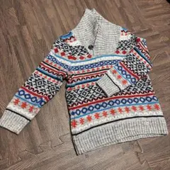 L.O.G.G. ノルディック柄セーター 98/104