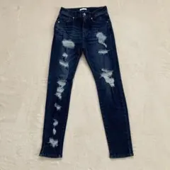 リゼクシー　ダメージ加工　スキニーデニム