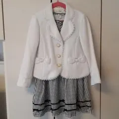 入学式に！フォーマル　anyFAM   ジャケットワンピース 120cm　入学式