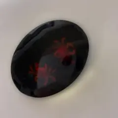 蟹封入　樹脂　レジン　ブローチ 昭和レトロ