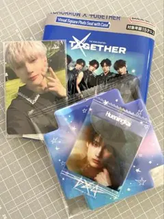 TXTビジュアルフォトシール　公式MOAZONEトレカ　ヒュニンカイ