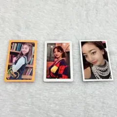 TWICE ジヒョ トレカセット (3種)