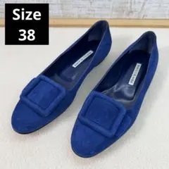 展示品【新品】マノロブラニク メイセール フラット バックル ミュール