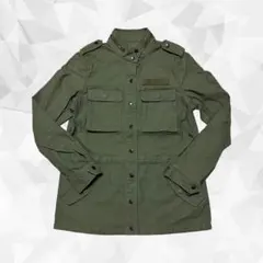 2010's vintage SPICK&SPAN ミリタリージャケット カーキ