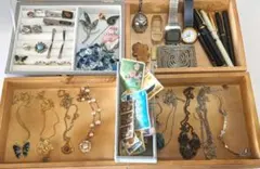 遺品生前整理品　イミテーションアクセサリー　おまとめ　ジャンク　⑥