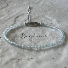 【ブレスレット】アクアマリン✨天然石 ✨