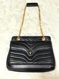 ナノユニバース　HASHIBAMI 本革キルティング　バッグ