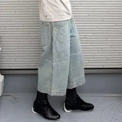 カ*読様 enyce エニーチェ 00s デニムショーツ ジョーツ　ワイド バギのサムネイル