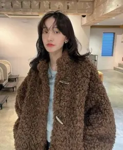CLANE CARL FUR SHORT COAT ※タグ無し CLANE - カールファーショートコート - CURL FUR SHORT COAT