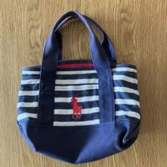 POLO RALPH LAUREN ストライプトートバッグ