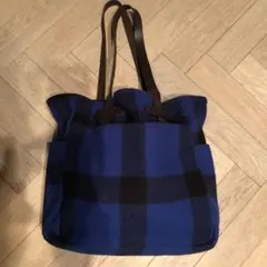 フィルソン　トートバック　ブルーxブラックのサムネイル