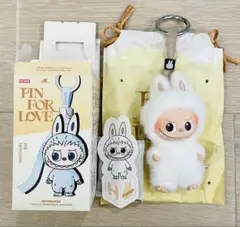 ポップマート ラブブ PIN FOR LOVE イニシャル H